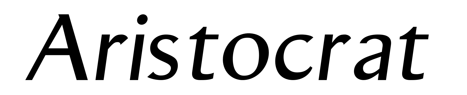 Aristocrat